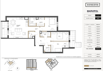 Mieszkanie w inwestycji: SENGERA 1