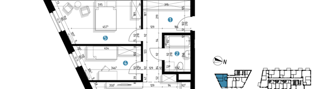 Mieszkanie w inwestycji: Parkowa 6AC - ETAP III