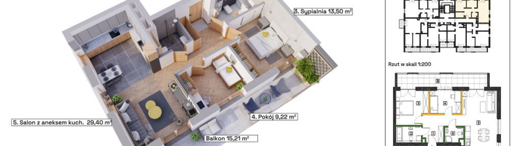 Mieszkanie w inwestycji: Osiedle Wełnowe Apartamenty