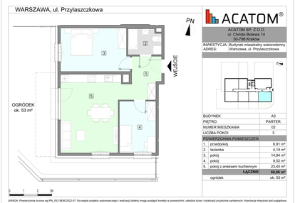 Mieszkanie w inwestycji: Wawer Go 2.0