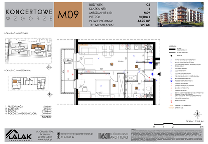Mieszkanie w inwestycji: Koncertowe Wzgórze etap II
