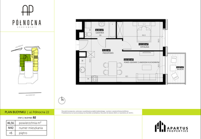 Mieszkanie w inwestycji: Apartamenty Północna etap II