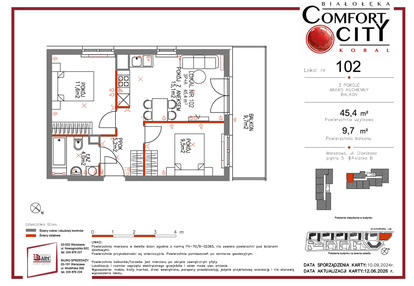Mieszkanie w inwestycji: Comfort City Koral