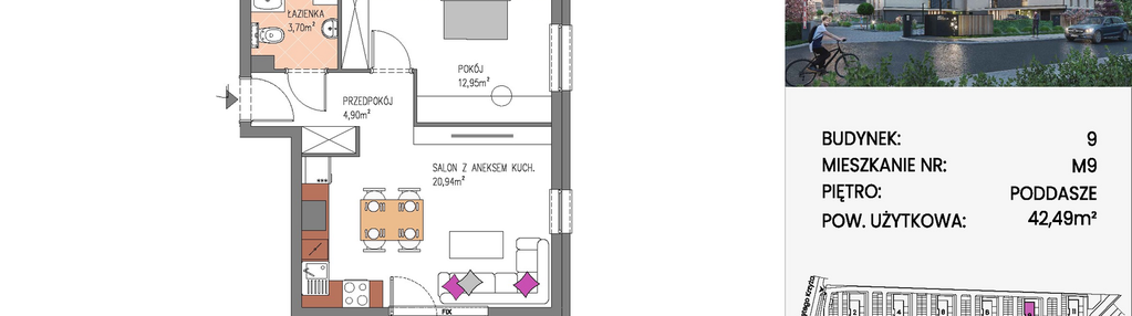 Mieszkanie w inwestycji: Willa Magnolia