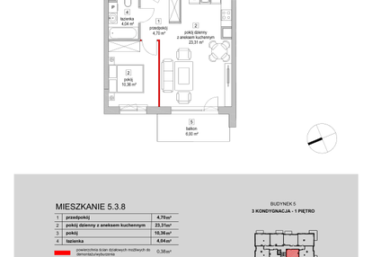 Mieszkanie w inwestycji: Osiedle Przyjemne II