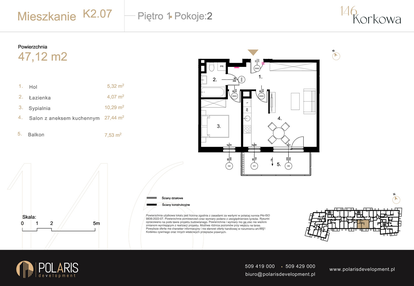 Mieszkanie w inwestycji: Korkowa 146