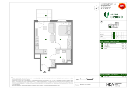 Mieszkanie w inwestycji: Osiedle Urbino etap 4.1