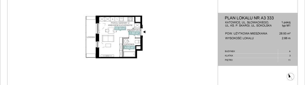 Mieszkanie w inwestycji: Mikato