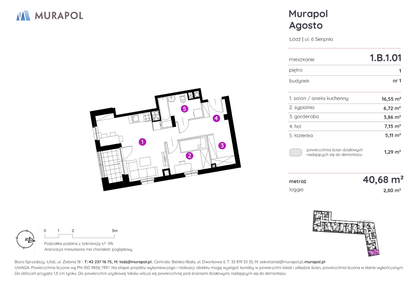 Mieszkanie w inwestycji: Murapol Agosto