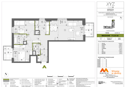 Mieszkanie w inwestycji: XYZ Place