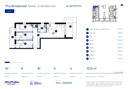 Mieszkanie w inwestycji: Przy Bursztynowej