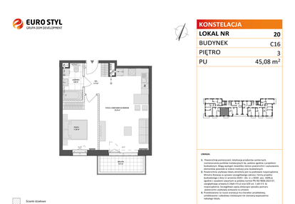Mieszkanie w inwestycji: Konstelacja etap VI