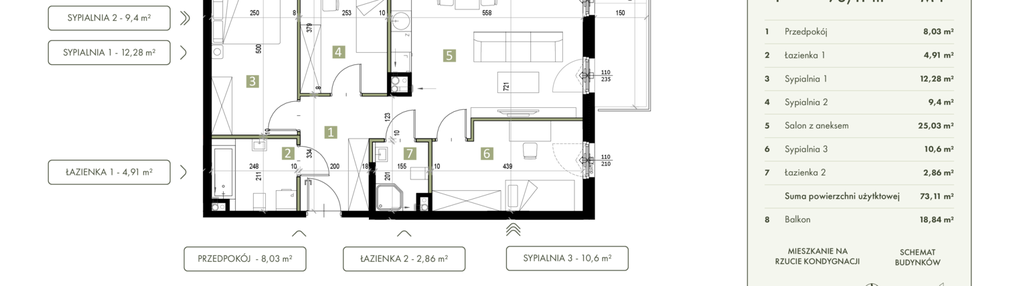 Mieszkanie w inwestycji: Quattro Ursynów