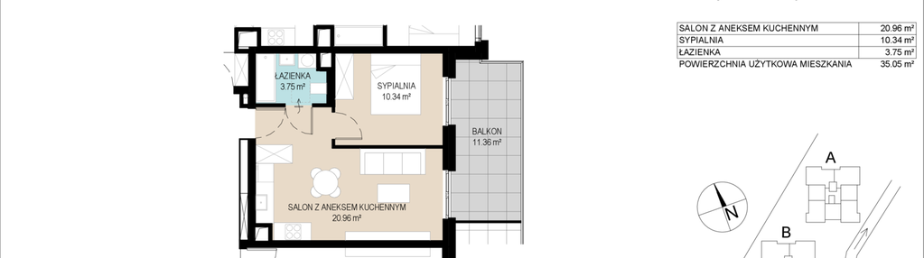 Mieszkanie w inwestycji: Wzgórze Gustawa