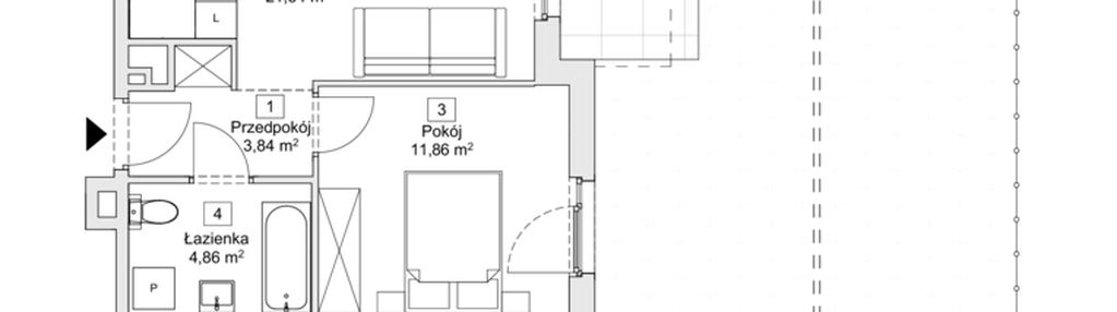 Mieszkanie w inwestycji: Zacisze Marcelin IIIa