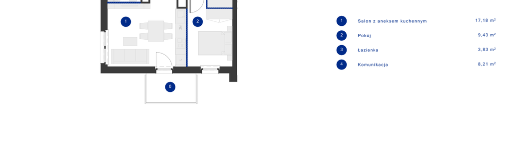 Mieszkanie w inwestycji: Osiedle Inverso