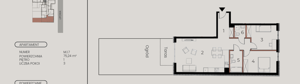 Mieszkanie w inwestycji: Lipowa 43