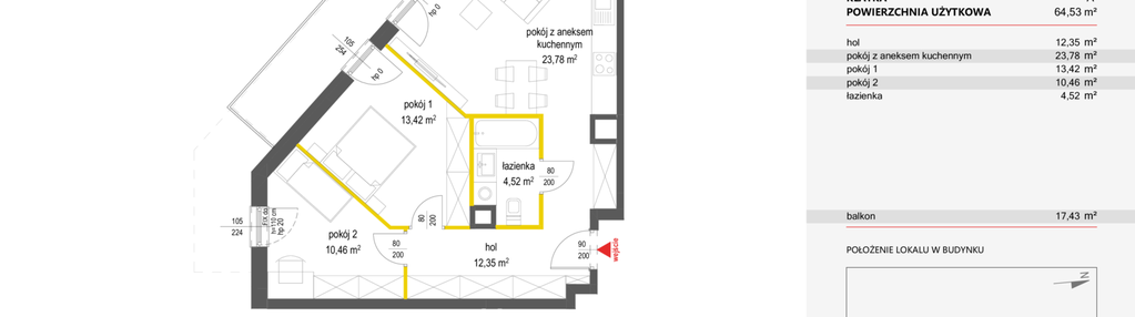 Mieszkanie w inwestycji: Concept Ćwiklińska
