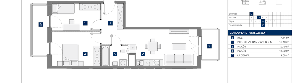 Mieszkanie w inwestycji: Apartamenty Park Matecznego Etap 1