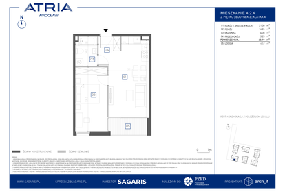 Mieszkanie w inwestycji: Atria Nowe Żerniki