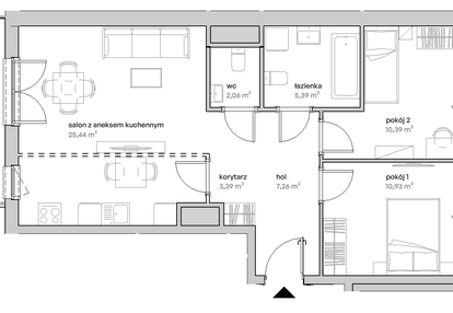 Mieszkanie w inwestycji: Unii Lubelskiej Vita