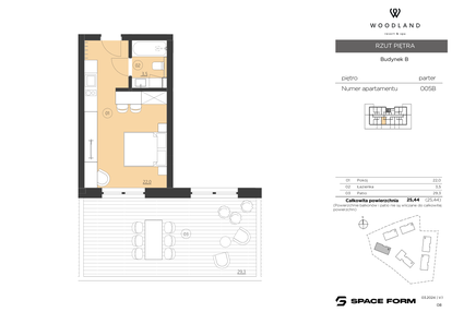 Mieszkanie w inwestycji: Woodland Resort&Spa