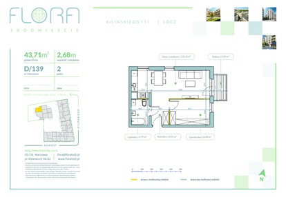 Mieszkanie w inwestycji: Flora Śródmieście
