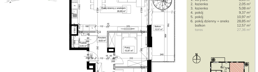 Mieszkanie w inwestycji: Apartamenty przy Parku Szczytnickim