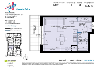 Mieszkanie w inwestycji: Osiedle Hawelańska etap III - bud. A