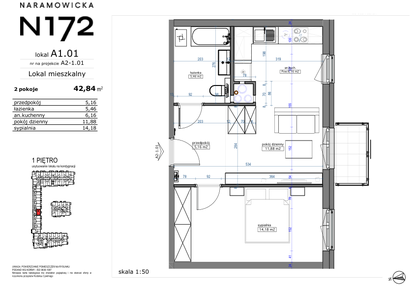 Mieszkanie w inwestycji: Naramowicka 172