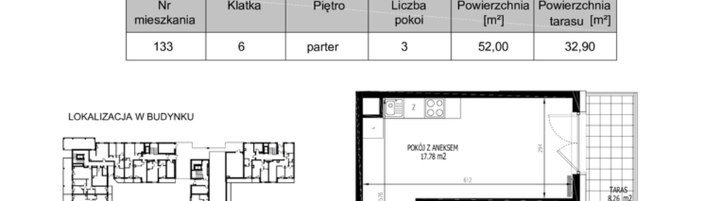 Mieszkanie w inwestycji: Krakowskie Tarasy etap V