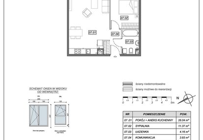 Mieszkanie w inwestycji: Nowe Południe bud. 9