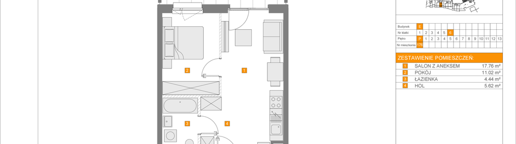 Mieszkanie w inwestycji: Apartamenty Literacka etap 2.2