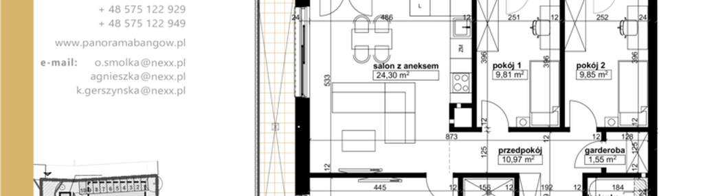 Mieszkanie w inwestycji: Panorama Bańgów Etap II