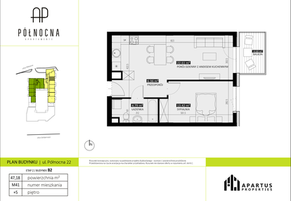 Mieszkanie w inwestycji: Apartamenty Północna etap II