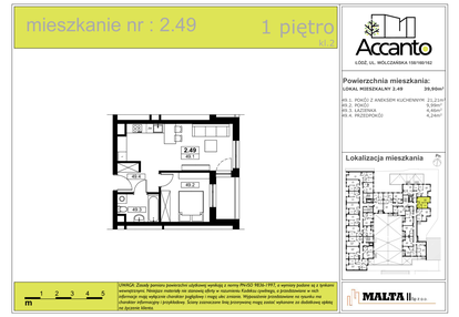 Mieszkanie w inwestycji: Accanto