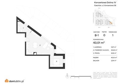 Mieszkanie w inwestycji: Koncertowa Dolina