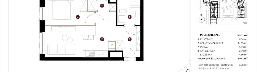 Mieszkanie w inwestycji: Osiedle Witaj etap II