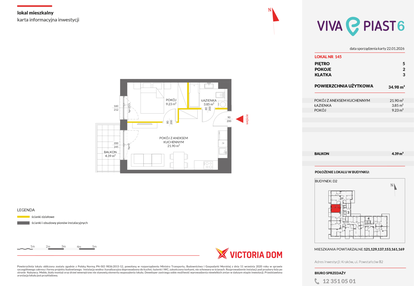 Mieszkanie w inwestycji: Viva Piast 6