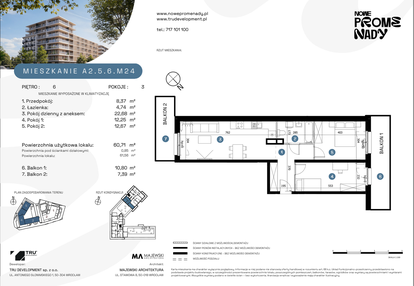Mieszkanie w inwestycji: Nowe Promenady