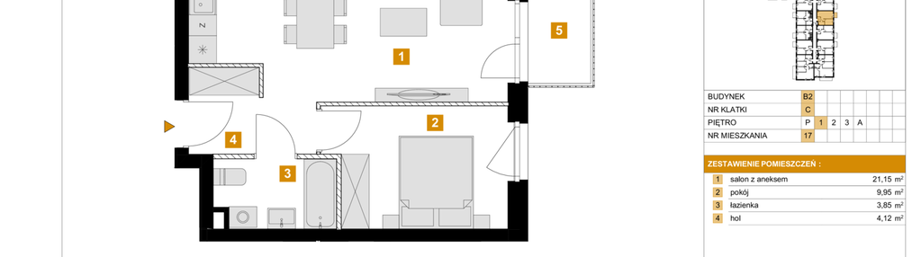 Mieszkanie w inwestycji: Osiedle Arkadia