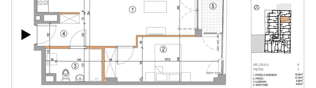 Mieszkanie w inwestycji: 5th Avenue Apartments
