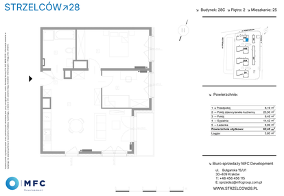 Mieszkanie w inwestycji: Strzelców 28