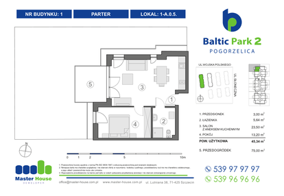 Mieszkanie w inwestycji: Baltic Park 2 Pogorzelica bud. 1 i 2