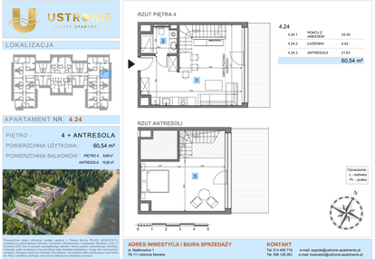 Mieszkanie w inwestycji: Ustronie Luxury Apartments