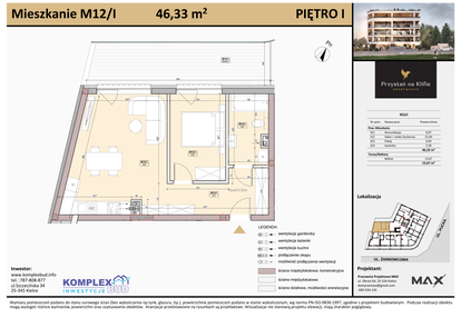 Mieszkanie w inwestycji: Przystań na Klifie