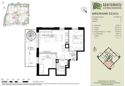 Mieszkanie w inwestycji: Apartamenty przy Parku Szczytnickim
