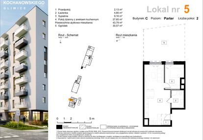 Mieszkanie w inwestycji: Osiedle Kochanowskiego - Gliwice