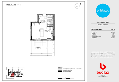 Mieszkanie w inwestycji: Enklawa Apartamenty Z4 i Z5