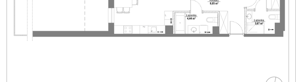 Mieszkanie w inwestycji: Początek Piątkowo bud. F